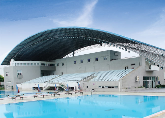 新乡游泳馆网架